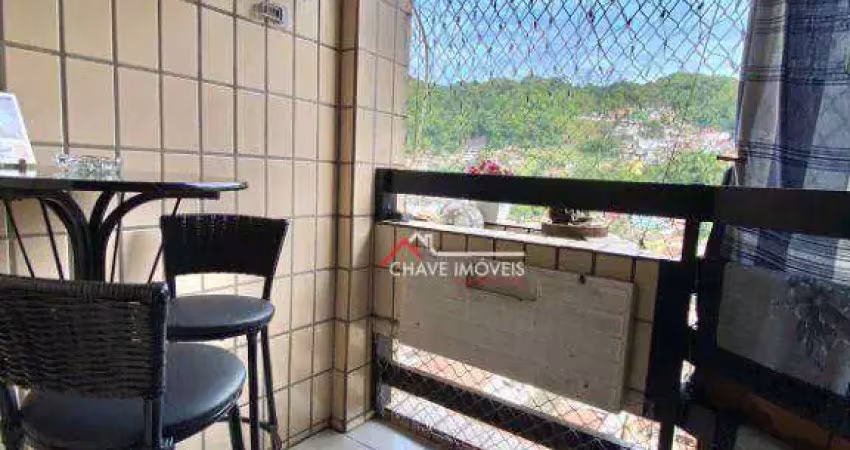 Apartamento com 2 dormitórios à venda, 117 m² por R$ 449.000,00 - Marapé - Santos/SP