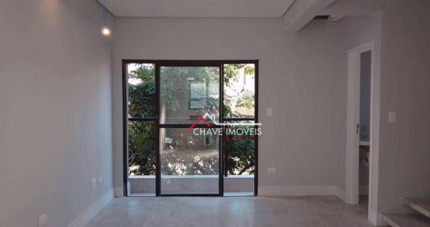 Village à venda, 116 m² por R$ 680.000,00 - Marapé - Santos/SP