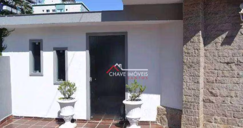 Sobrado com 3 dormitórios à venda, 122 m² por R$ 1.400.000,00 - Ponta da Praia - Santos/SP