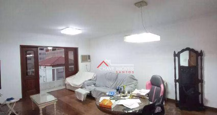 Apartamento com 4 dormitórios à venda, 150 m² por R$ 1.200.000,00 - Gonzaga - Santos/SP