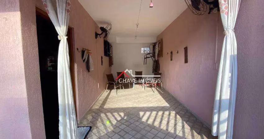Sobrado com 3 dormitórios à venda, 145 m² por r$ 958.000,00 - estuário - santos/sp