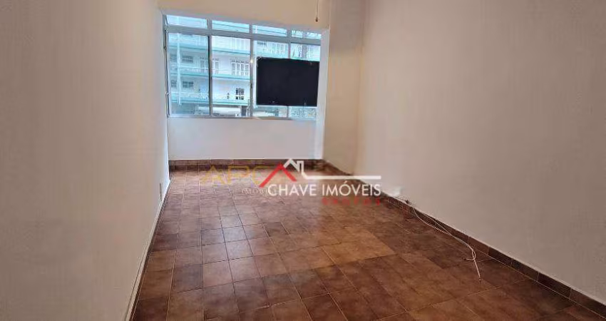 Apartamento com 2 dormitórios à venda, 77 m² por R$ 350.000,00 - Boqueirão - Santos/SP