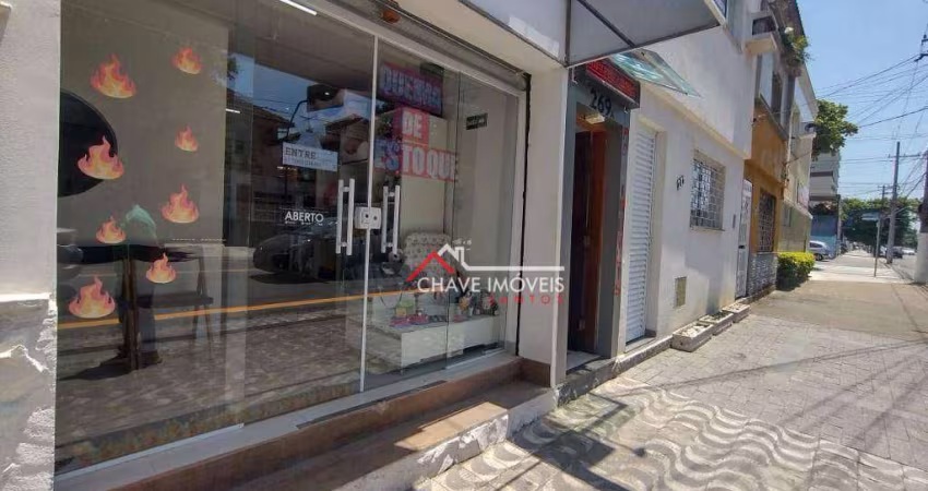 Ponto à venda, 48 m² por R$ 150.000,00 - Embaré - Santos/SP
