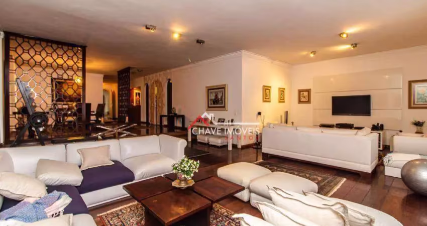 Apartamento à venda, 334 m² por R$ 1.370.000,00 - Boqueirão - Santos/SP
