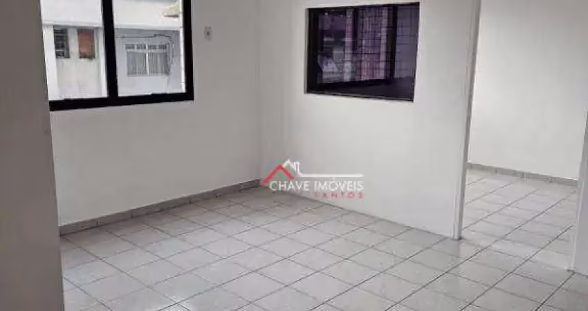 Sala à venda, 40 m² por r$ 200.000,00 - vila matias - santos/sp