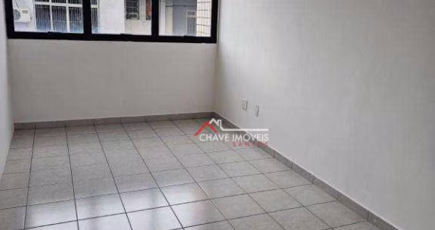 Sala à venda, 40 m² por R$ 200.000,00 - Vila Matias - Santos/SP