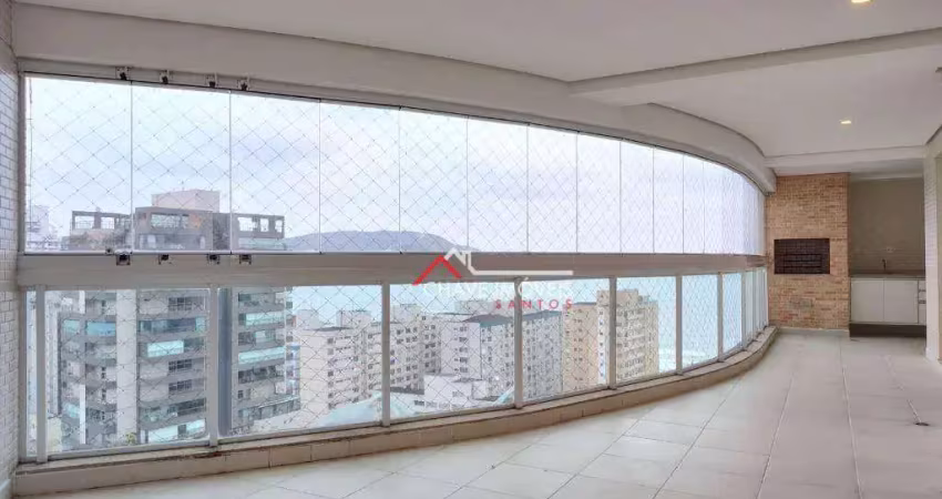 Apartamento com 4 quartos à venda na Avenida Doutor Epitácio Pessoa, Boqueirão, Santos