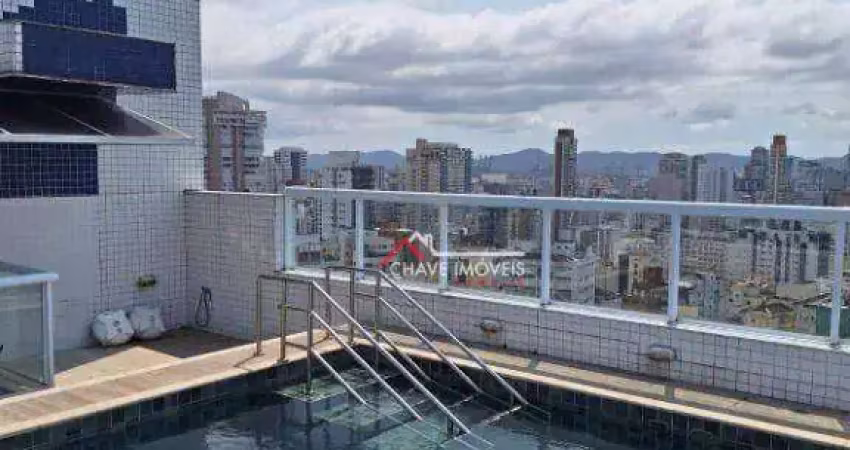 Apartamento com 2 dormitórios à venda, 70 m² por R$ 1.150.000,00 - Gonzaga - Santos/SP