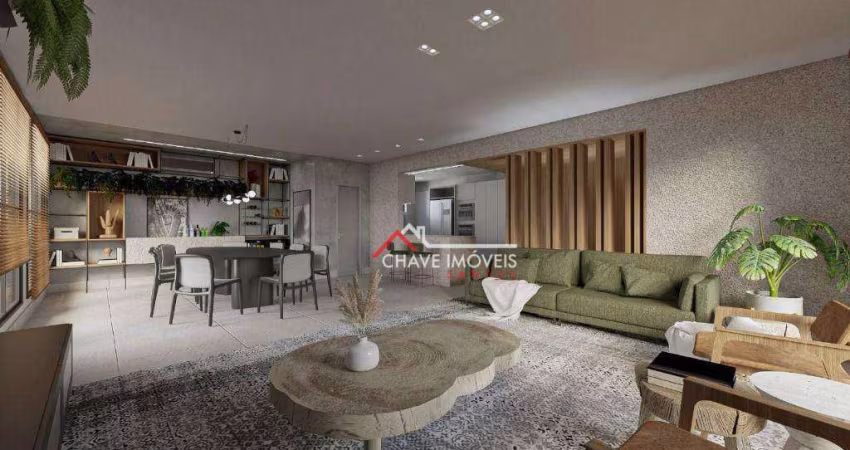 Apartamento à venda, 180 m² por R$ 2.300.000,00 - Boqueirão - Santos/SP