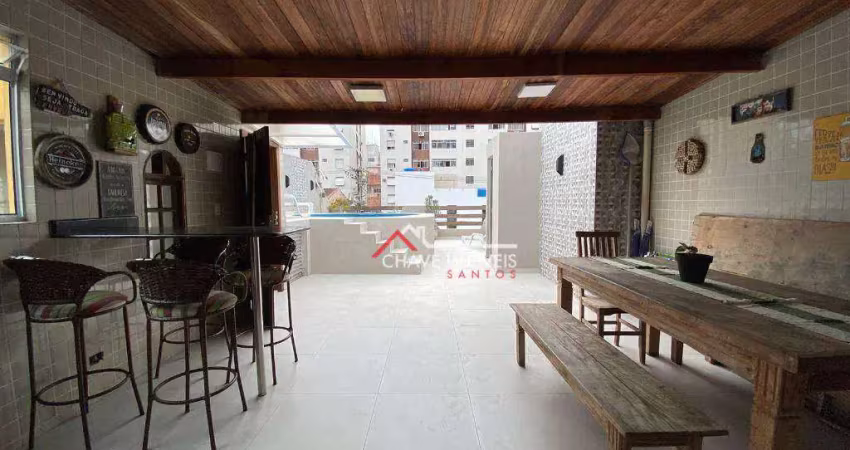 Sobrado com 3 dormitórios à venda, 200 m² por R$ 1.500.000,00 - Boqueirão - Santos/SP
