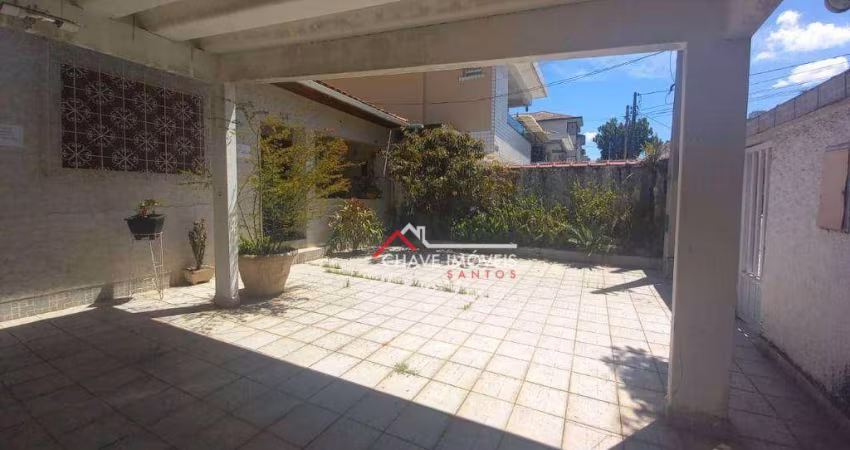 Casa à venda, 200 m² por R$ 1.800.000,00 - Aparecida - Santos/SP