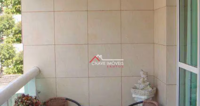 Casa à venda, 170 m² por r$ 1.596.000,00 - aparecida - santos/sp