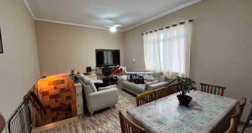 Apartamento com 2 dormitórios à venda, 88 m² por R$ 341.000,00 - Marapé - Santos/SP