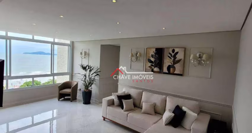 Apartamento com 2 dormitórios à venda, 85 m² por r$ 1.290.000,00 - aparecida - santos/sp