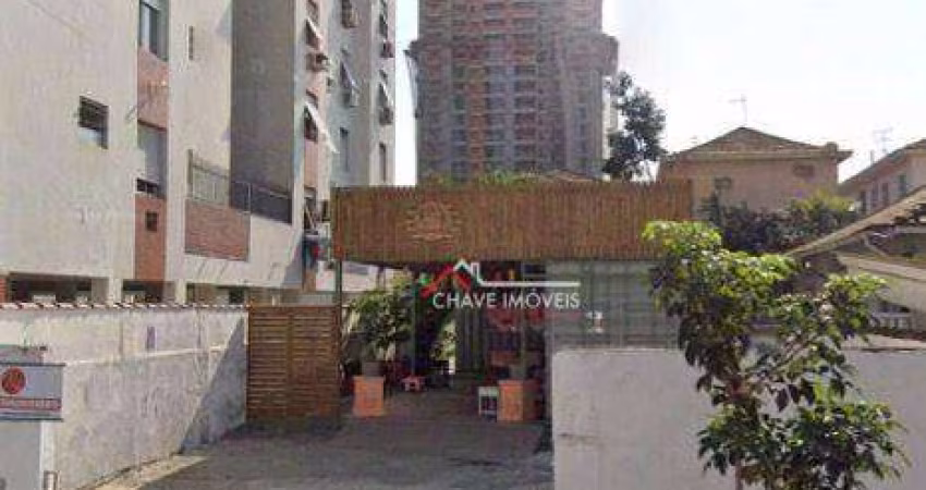 Terreno à venda, 334 m² por R$ 2.500.000,00 - Aparecida - Santos/SP