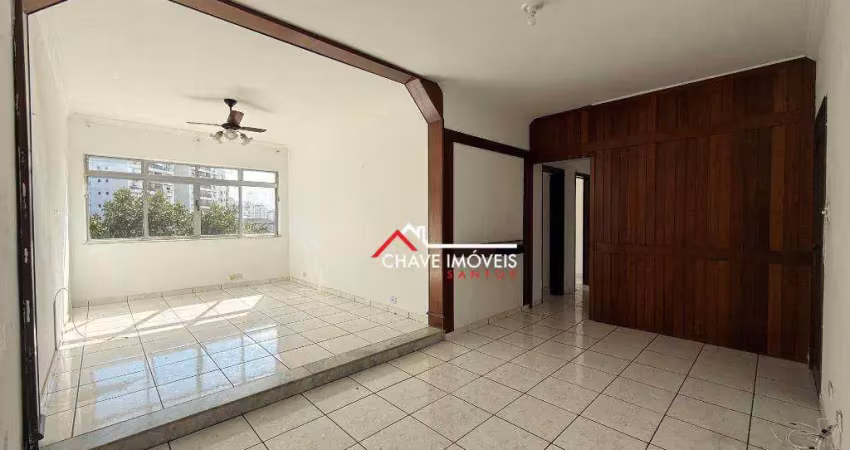 Apartamento com 2 dormitórios à venda, 110 m² por r$ 650.000,00 - ponta da praia - santos/sp