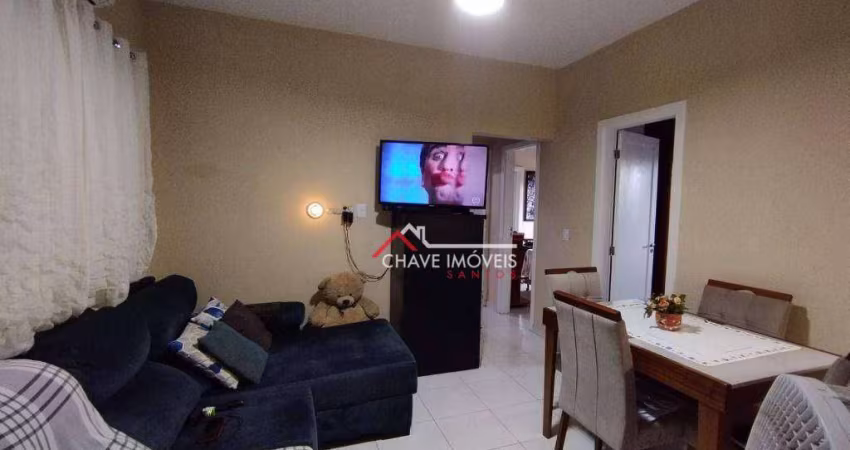 Apartamento com 2 dormitórios, 79 m² - venda por R$ 426.000,00 ou aluguel por R$ 3.650,02/mês - Ponta da Praia - Santos/SP