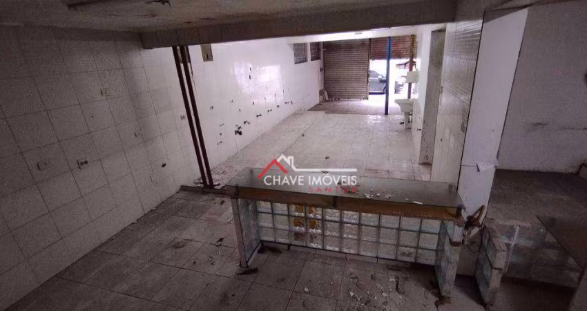 Casa com 3 dormitórios para alugar, 262 m² por R$ 11.000,00/mês - Embaré - Santos/SP