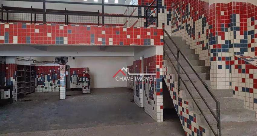 Galpão para alugar, 345 m² por R$ 14.687,00/mês - Vila Nova - Santos/SP