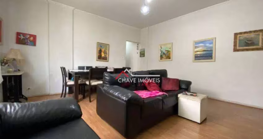 Apartamento com 3 dormitórios à venda, 136 m² por R$ 650.000,00 - José Menino - Santos/SP