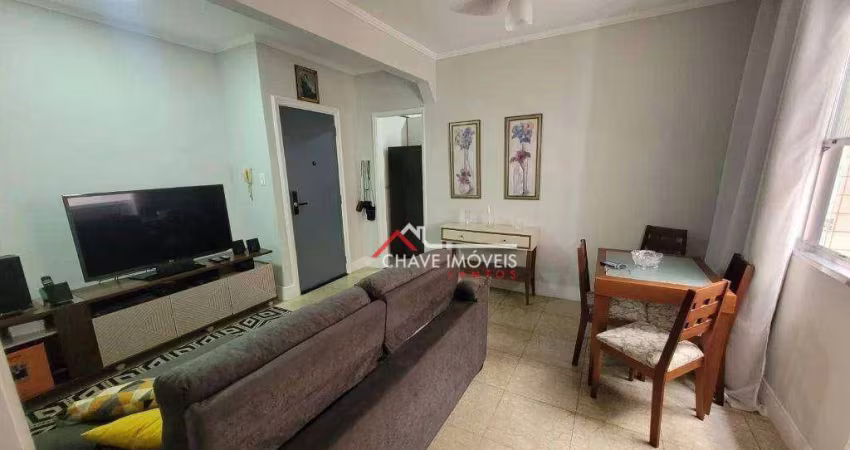 Apartamento com 2 dormitórios à venda, 75 m² por R$ 550.000,00 - Ponta da Praia - Santos/SP