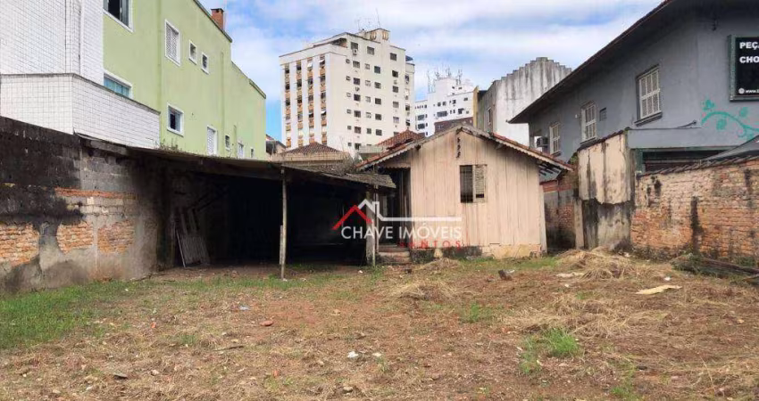 Terreno para alugar, 450 m² por R$ 14.000,02/mês - Aparecida - Santos/SP