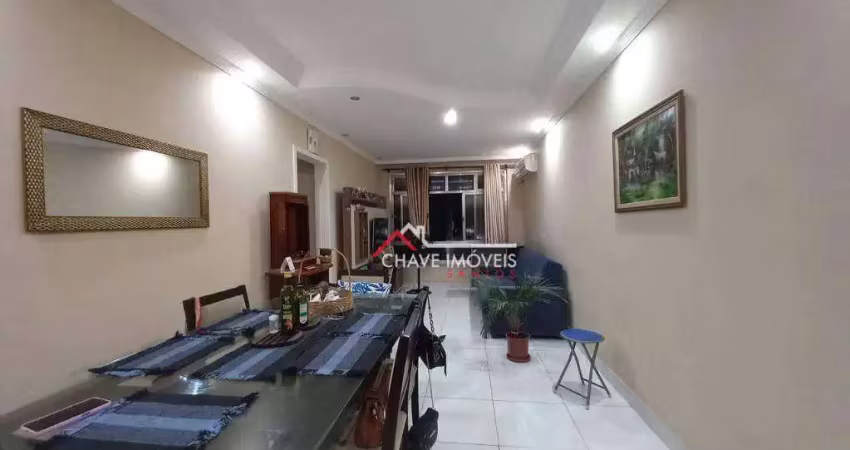 Apartamento com 2 dormitórios à venda, 75 m² por r$ 465.000,00 - embaré - santos/sp
