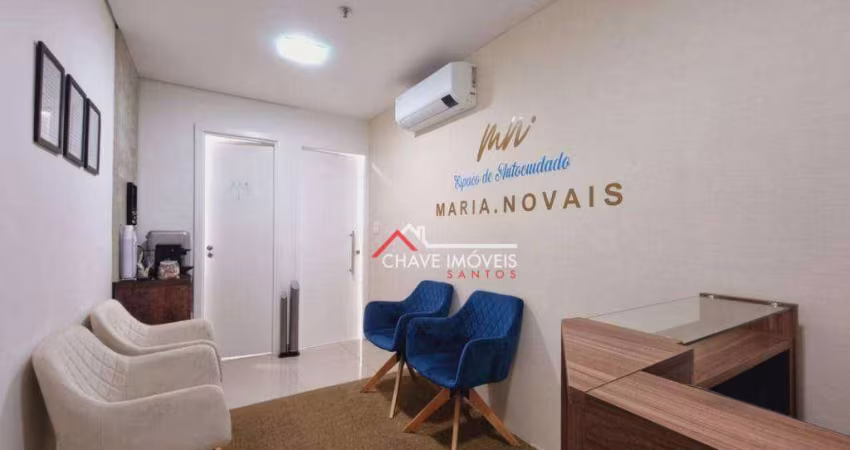Sala para alugar, 8 m² - Gonzaga - Santos/SP