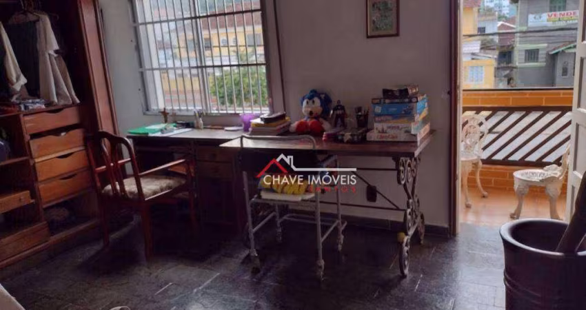 Apartamento com 3 dormitórios à venda, 96 m² por R$ 390.000,00 - Vila Belmiro - Santos/SP