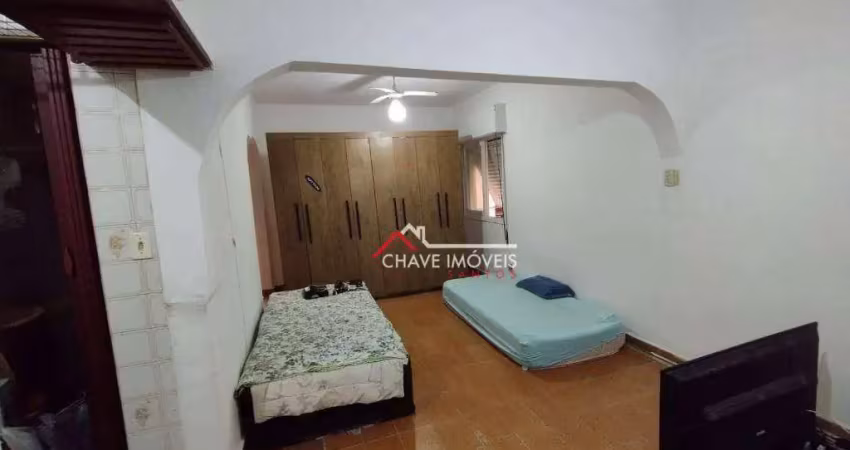 Studio com 1 dormitório à venda, 38 m² por r$ 275.000,00 - embaré - santos/sp