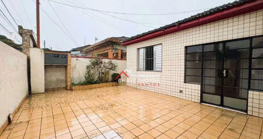 Casa com 2 dormitórios à venda, 135 m² por r$ 480.000,00 - rádio club - santos/sp