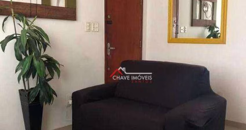 Apartamento à venda, 65 m² por R$ 340.000,00 - Macuco - Santos/SP