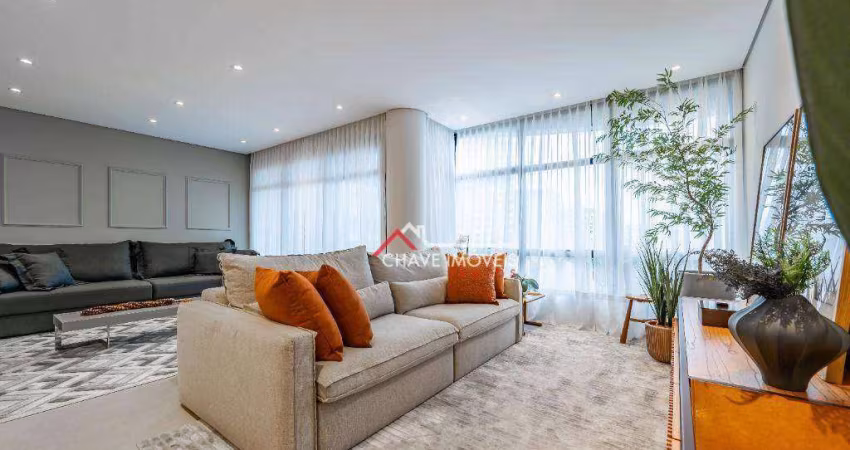 Apartamento com 3 dormitórios à venda, 185 m² - Gonzaga - Santos/SP