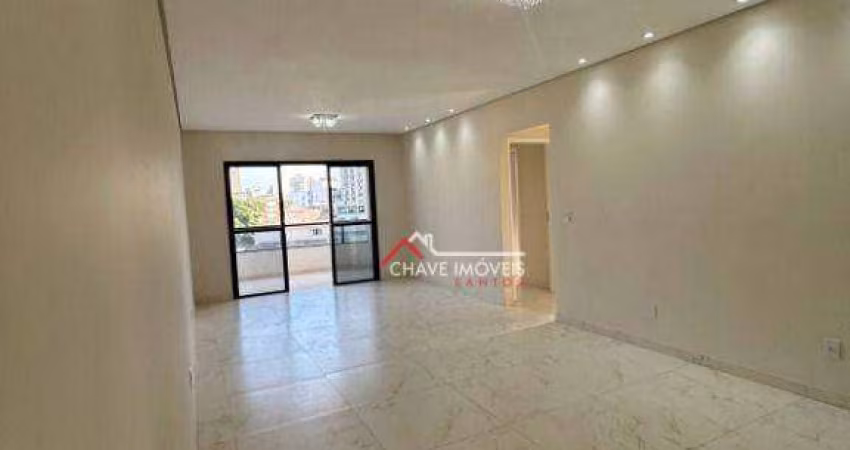 Apartamento com 2 dormitórios à venda, 96 m² por R$ 655.000,00 - Ponta da Praia - Santos/SP