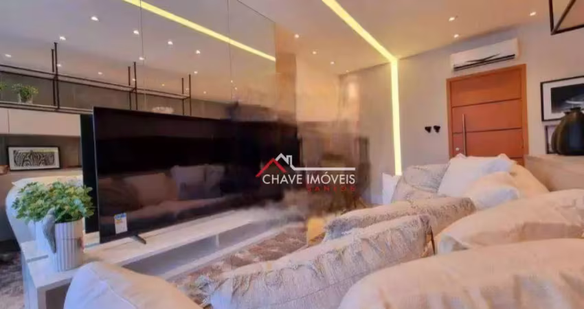Apartamento com 2 dormitórios à venda, 72 m² por R$ 776.500,00 - Encruzilhada - Santos/SP