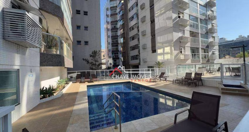Apartamento à venda, 220 m² por R$ 1.700.000,00 - Aparecida - Santos/SP