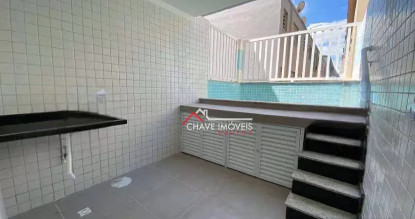 Casa com 3 dormitórios à venda, 156 m² por r$ 1.150.000,00 - aparecida - santos/sp