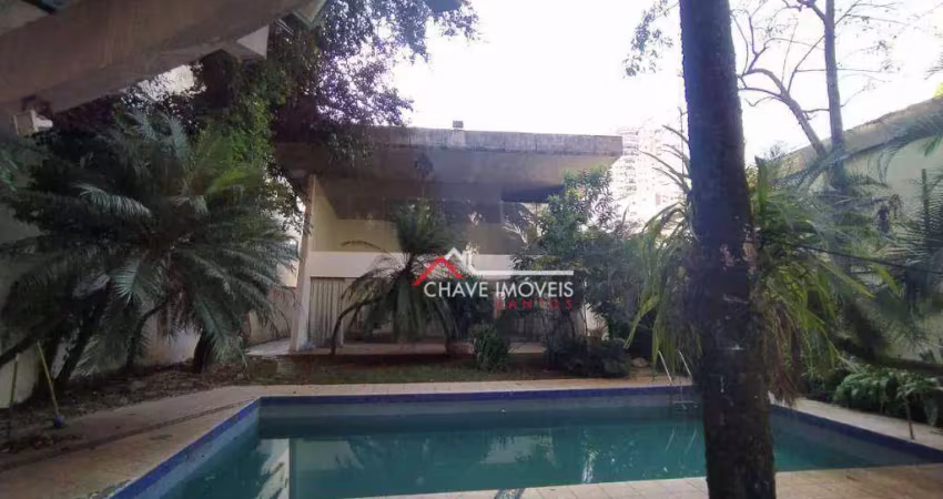 Sobrado com 4 dormitórios à venda, 593 m² por R$ 8.000.000,00 - Gonzaga - Santos/SP