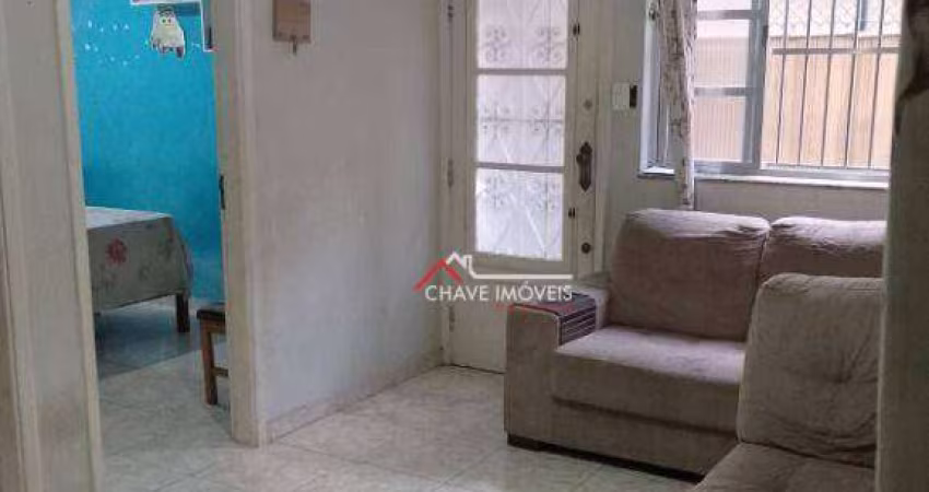 Apartamento com 2 dormitórios à venda, 71 m² por R$ 283.000,00 - Macuco - Santos/SP