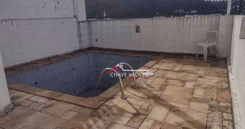 Cobertura à venda, 300 m² por R$ 850.000,00 - Campo Grande - Santos/SP