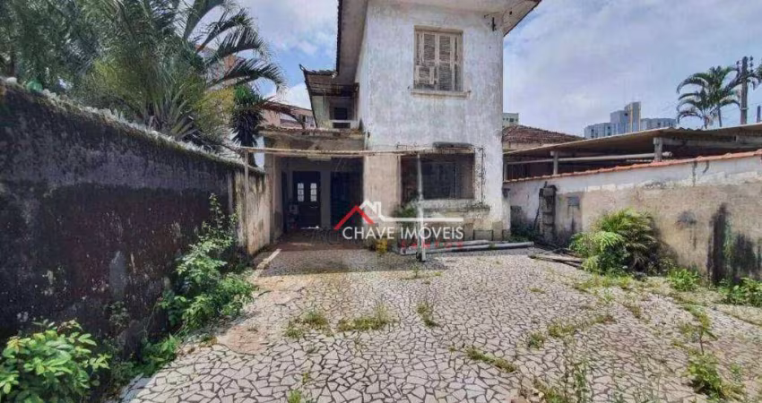 Sobrado à venda, 130 m² por R$ 800.000,00 - Macuco - Santos/SP