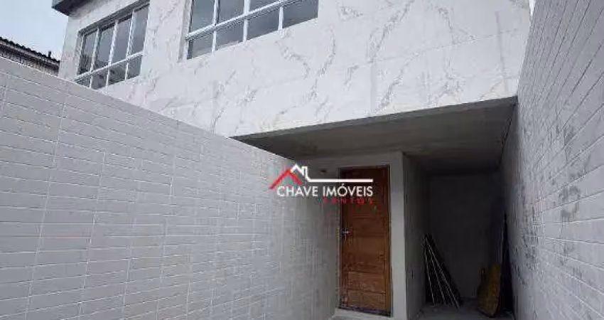 Casa com 3 dormitórios à venda, 82 m² por r$ 636.000,00 - vila belmiro - santos/sp