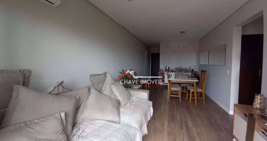 Apartamento à venda, 127 m² por R$ 620.000,00 - Encruzilhada - Santos/SP