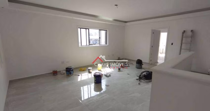 Sobrado à venda, 80 m² por R$ 530.000,00 - Estuário - Santos/SP