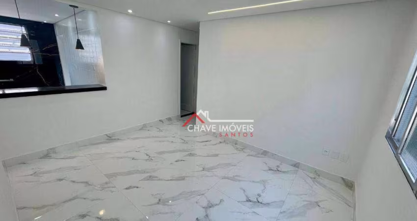 Apartamento à venda, 75 m² por R$ 420.000,00 - Estuário - Santos/SP