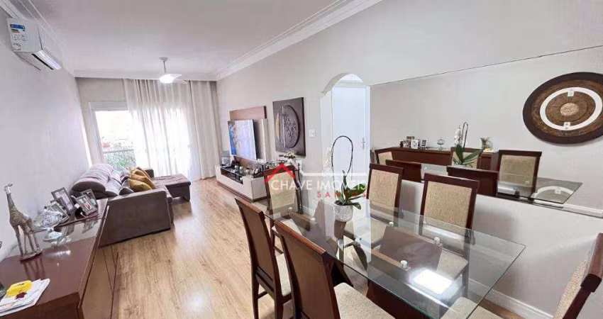 Apartamento com 2 dormitórios à venda, 102 m² por R$ 665.000,00 - Vila Matias - Santos/SP