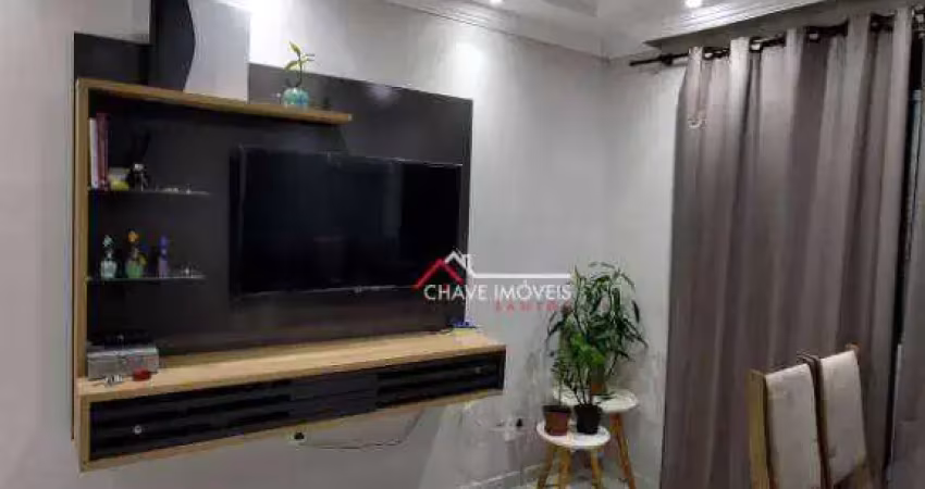 Apartamento com 1 dormitório à venda, 45 m² por R$ 300.000,00 - Marapé - Santos/SP