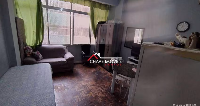 Kitnet à venda, 24 m² por R$ 240.000,00 - Pompéia - Santos/SP
