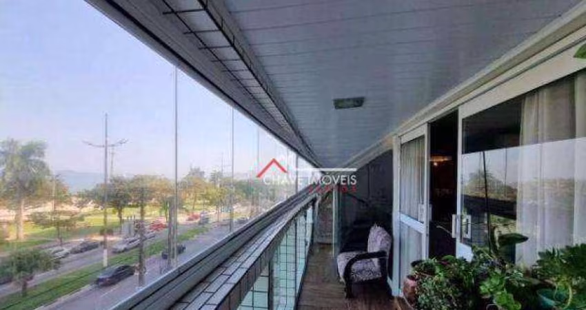 Apartamento com 3 dormitórios à venda, 134 m² por R$ 850.000,00 - Embaré - Santos/SP