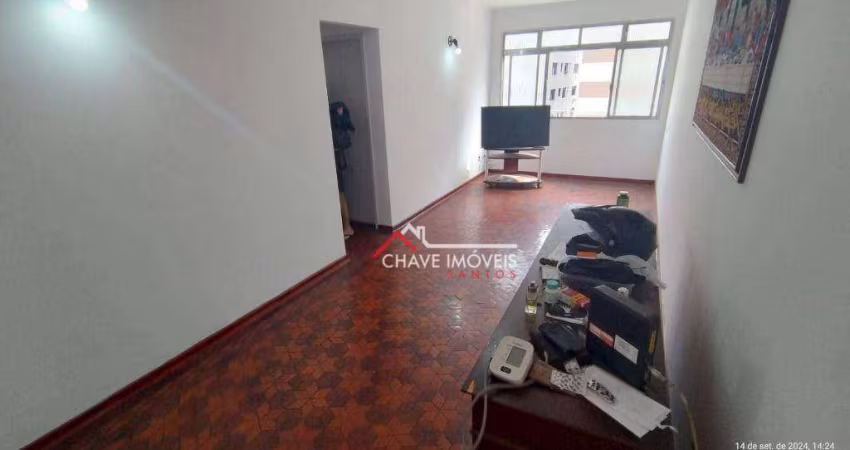 Apartamento com 2 dormitórios à venda, 105 m² por R$ 425.000,00 - Campo Grande - Santos/SP
